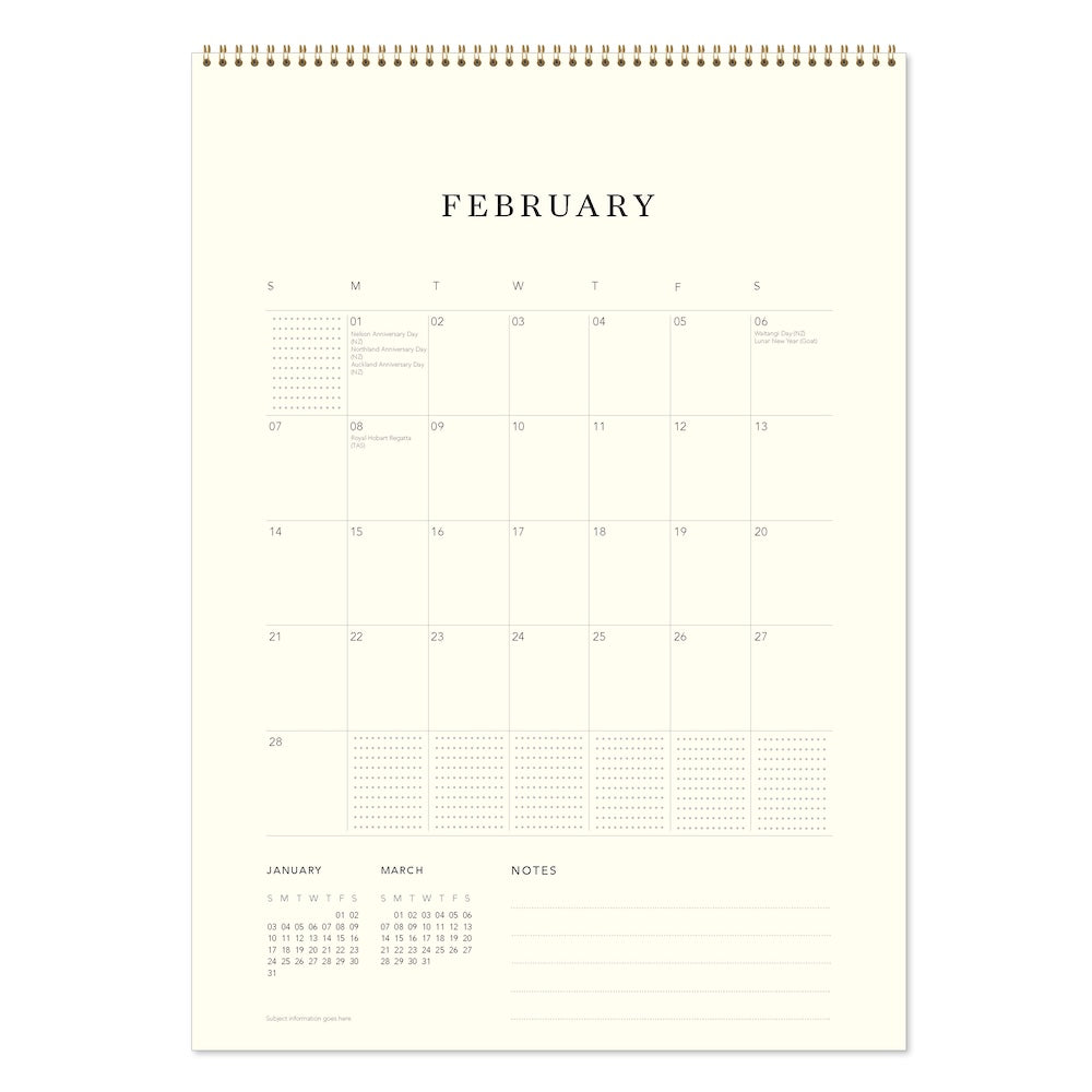 2027 Medium Calendar-Aboriginal Art