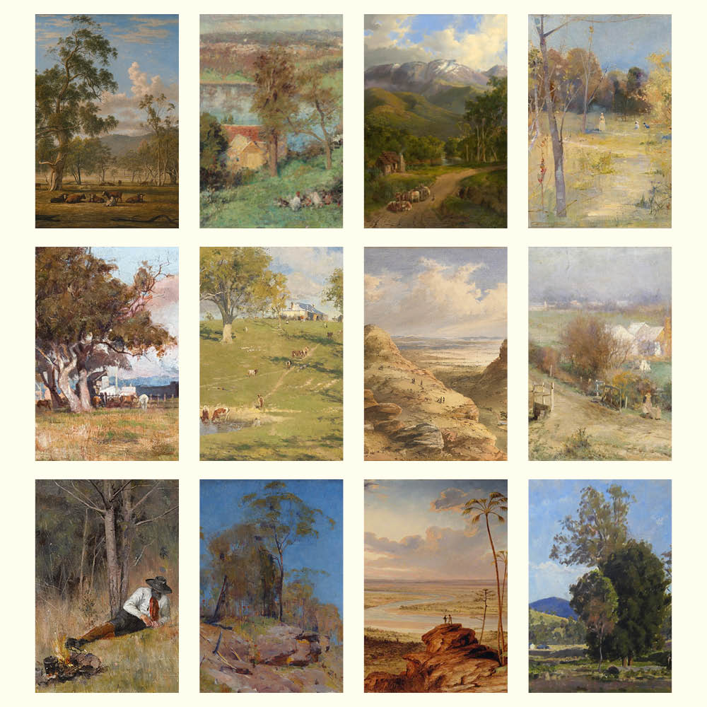 2027 Medium Calendar-Australian Landscapes