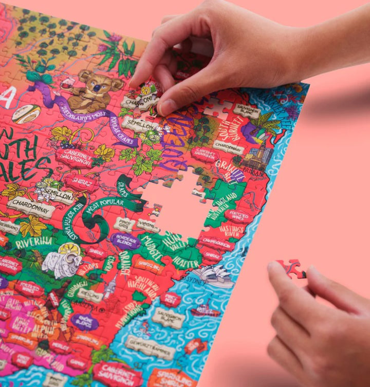 Water & Wines Australia - 1000 piece