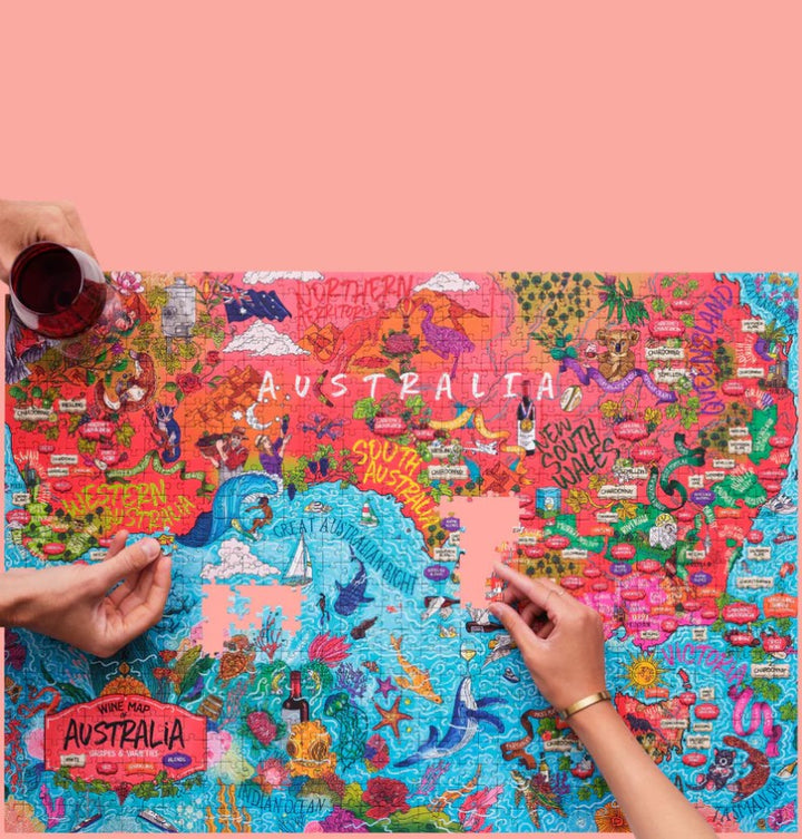 Water & Wines Australia - 1000 piece