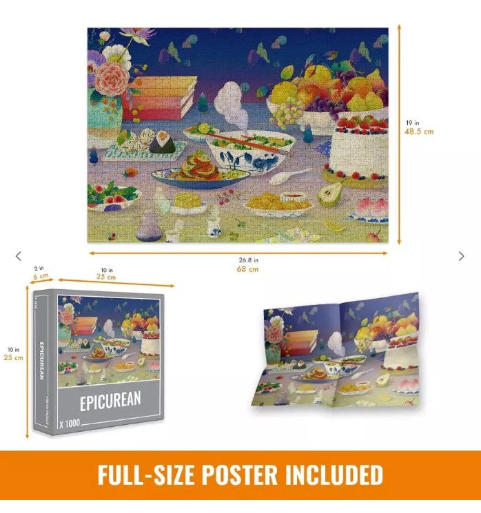 Epicurean - 1000 piece puzzle