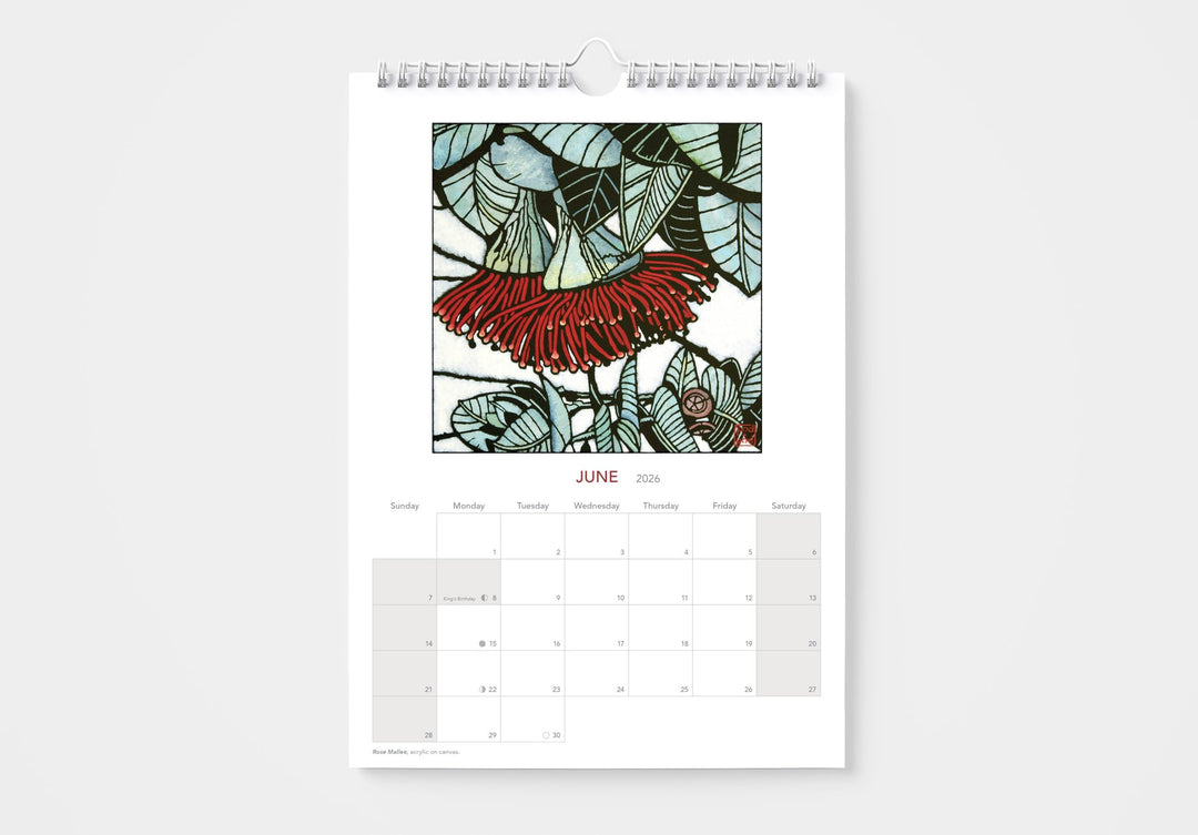 2026 Julie Hickson Calendar