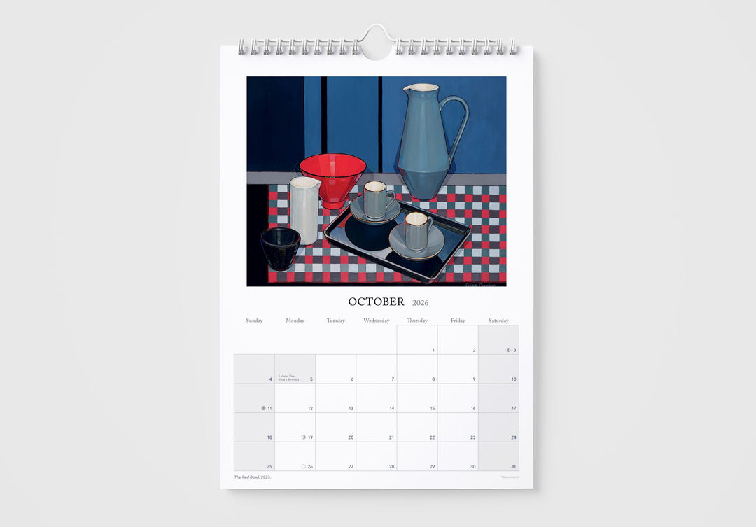 2026 Criss Canning Wall Calendar