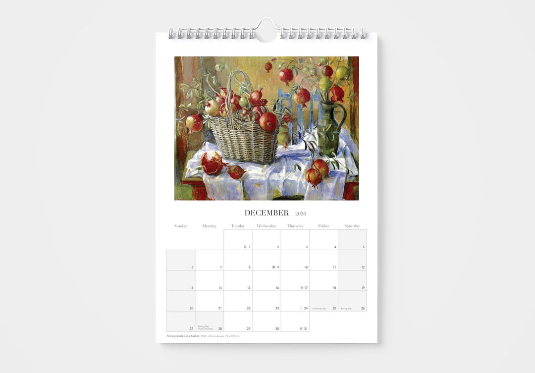 2026 Margaret Olley Wall Calendar