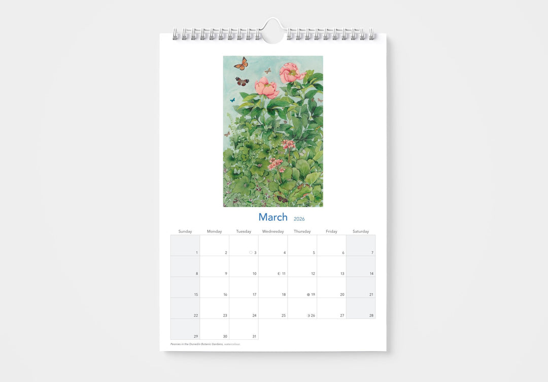 Gabbie Malpas 2026 Wall Calendar
