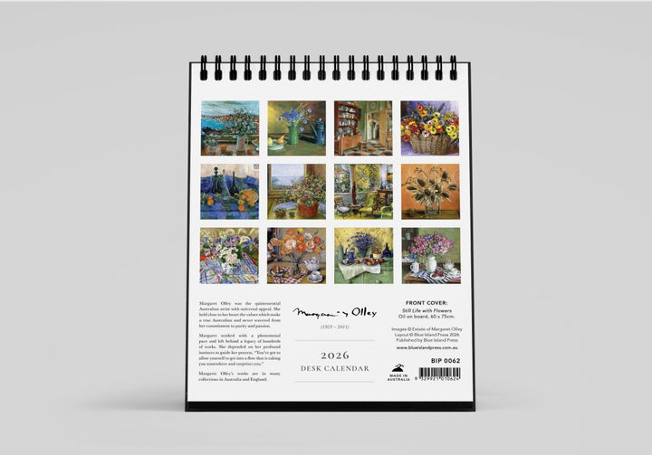 2026 Margaret Olley Desk Calendar