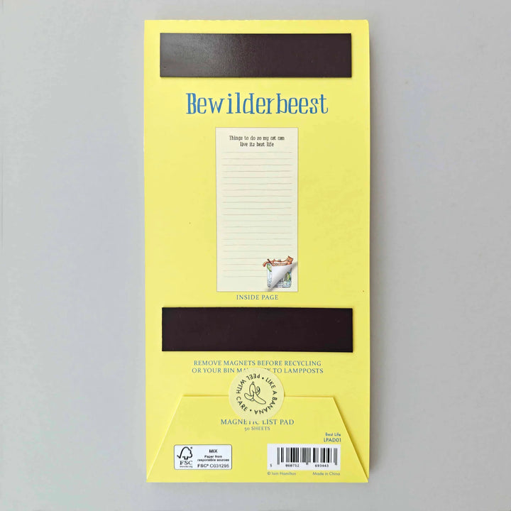 Magnetic Shopping List - Best Life