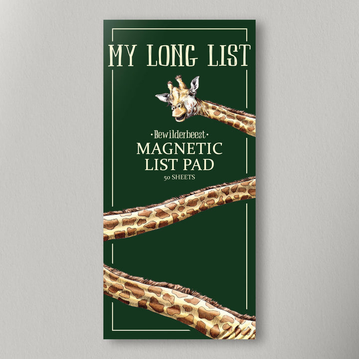 Magnetic Shopping List - Long List
