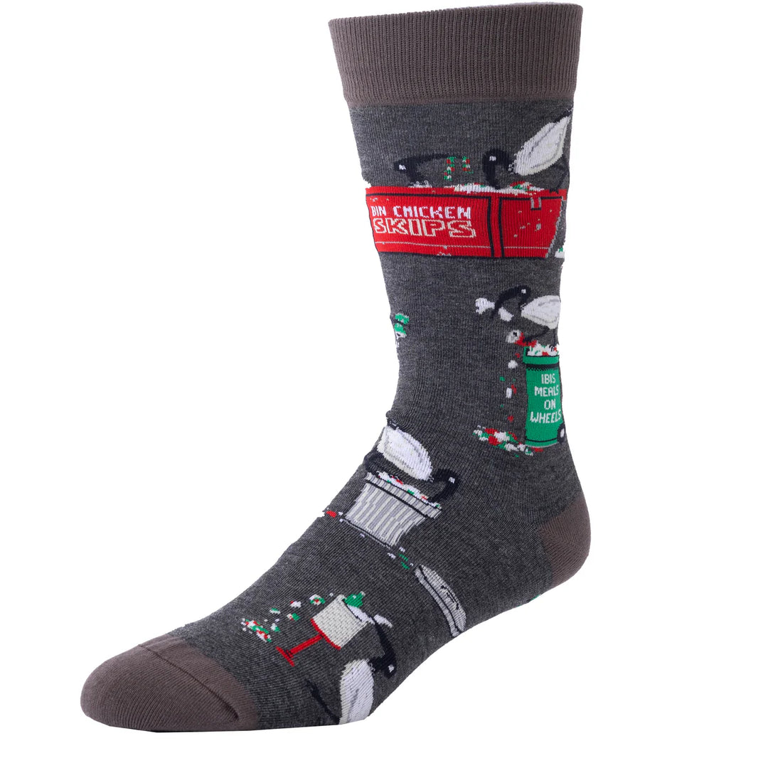 Bin Chicken You Out Mens Socks