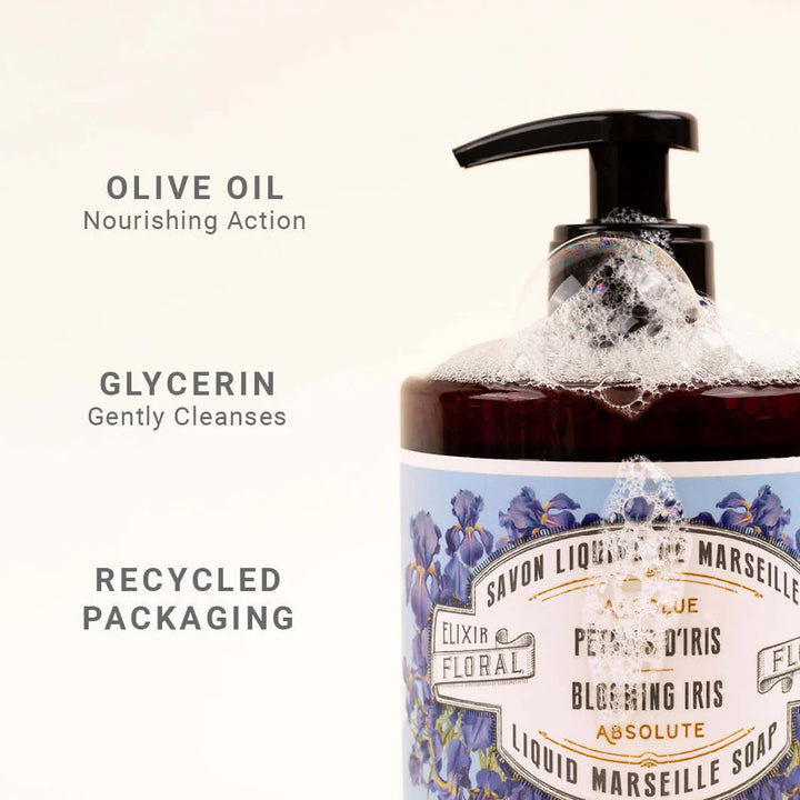 Blooming Iris Marseille Liquid Soap 500 ml