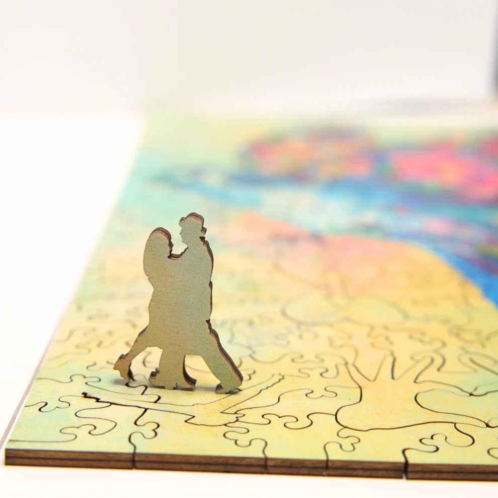 Wooden Puzzle - Botanical Swallow Original Artwork - 315 pc