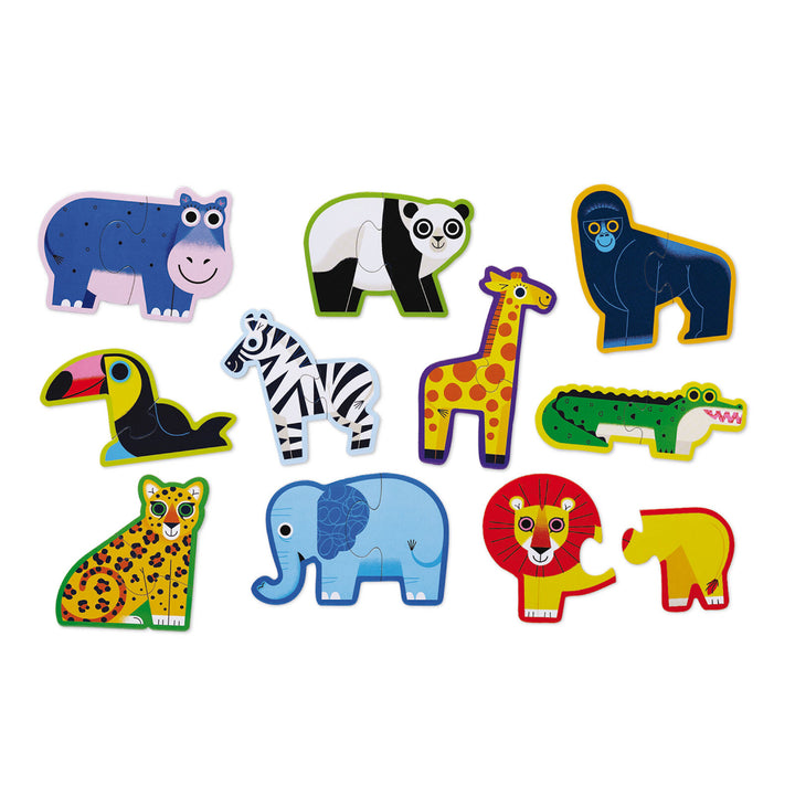 Let's Begin Puzzle 2 pc - Jungle (Box)