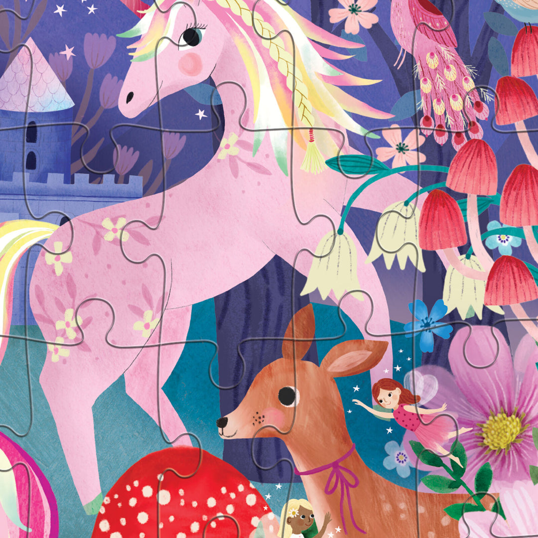 Flat House Puzzle 50 pc - Unicorn Castle