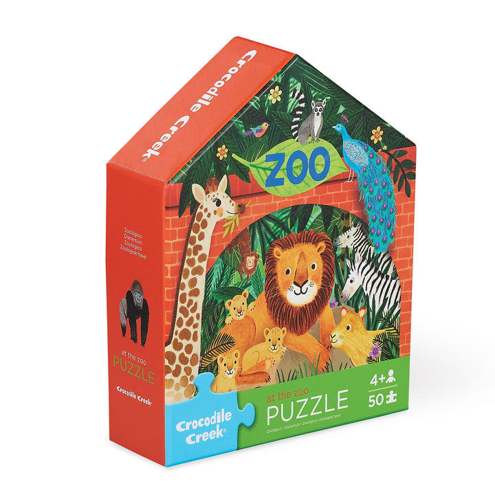 Flat House Puzzle 50 pc - Zoo