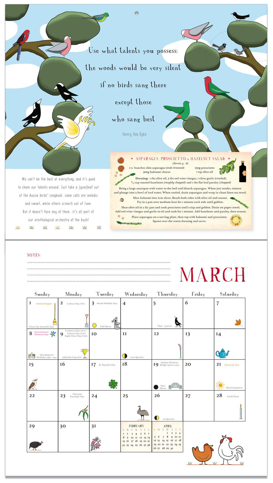 'Our Year in Australia' 2026 Calendar