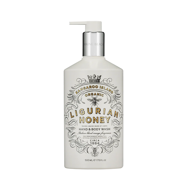 Organic Ligurian Honey Hand & Body Wash 500ml