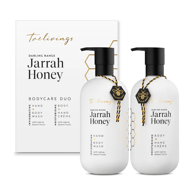 Trelivings Jarrah Honey Bodycare Duo