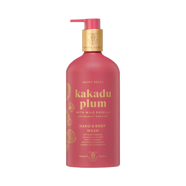 Kakadu Plum with Wild Rosella 500ml Hand & Body Wash