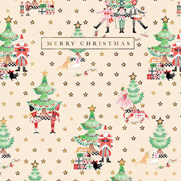 Cath Kidston Christmas Card Wallet of 10 - Ornaments