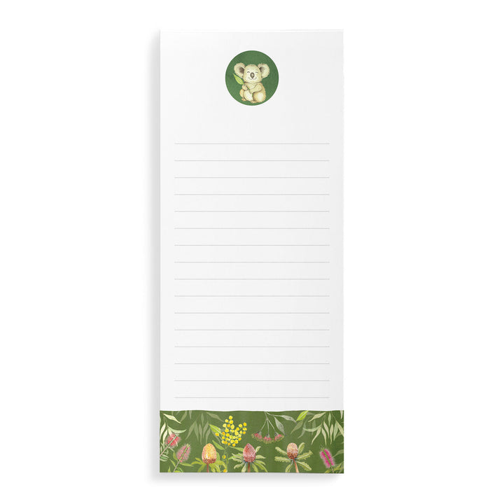 Cottonwood Magnetic List Notepad - Koala