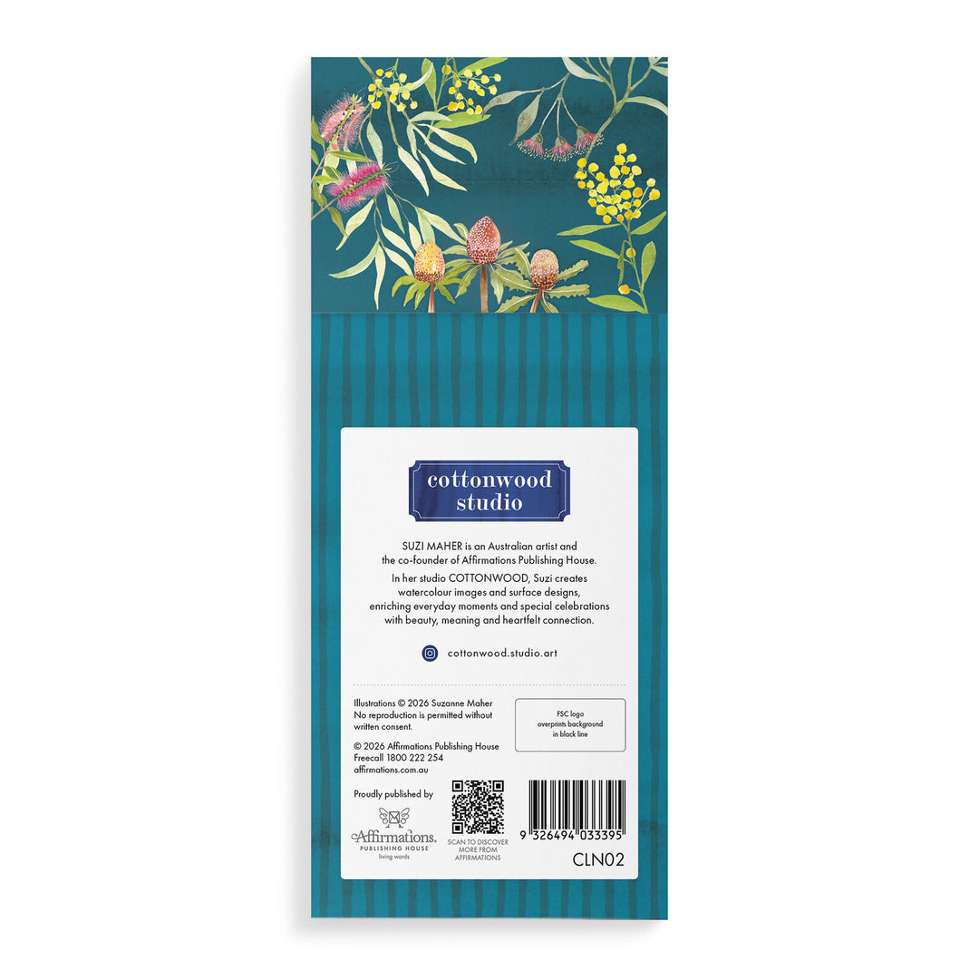 Cottonwood Magnetic List Notepad - Kookaburra