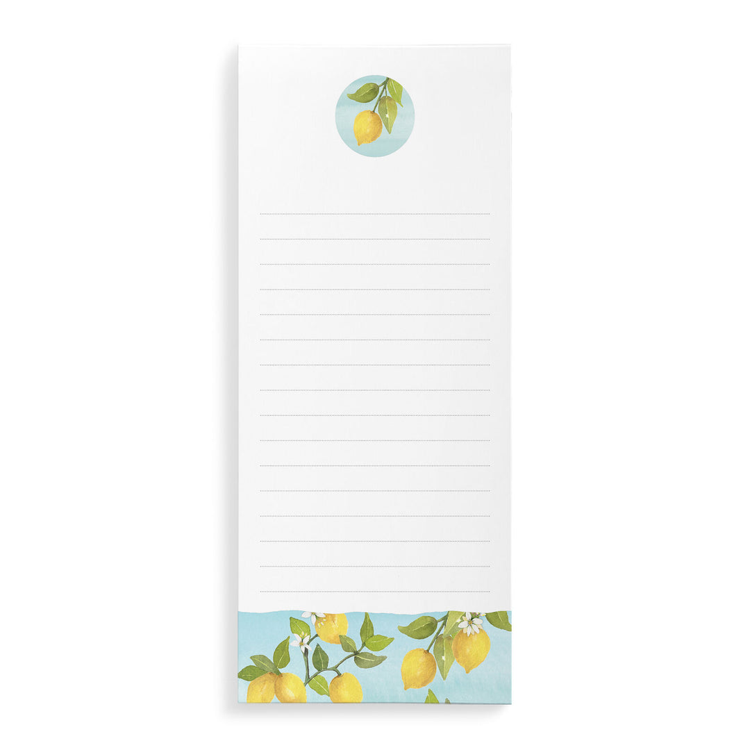 Cottonwood Magnetic List Notepad - Lemon