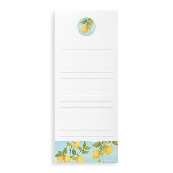 Cottonwood Magnetic List Notepad - Lemon