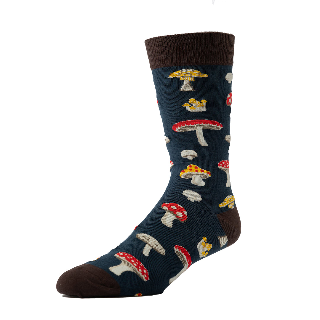 Mushrooms - "Feeling Mushy?" Mens Socks