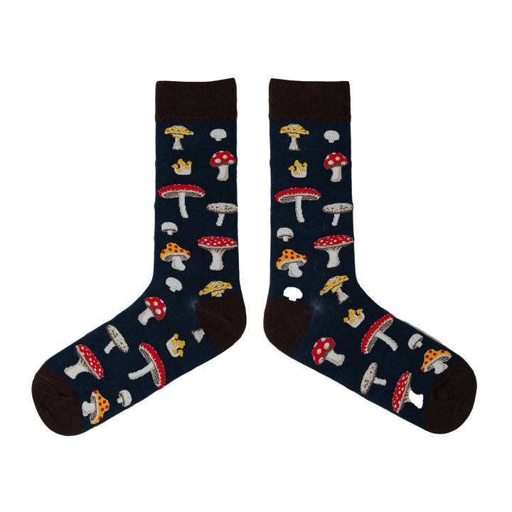 Mushrooms - "Feeling Mushy?" Mens Socks