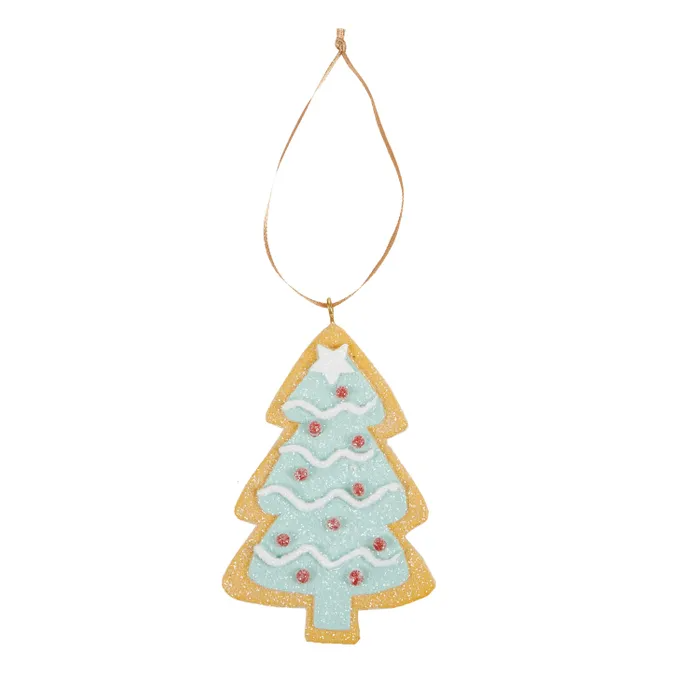 Hanging Gingerbread Tree - Green