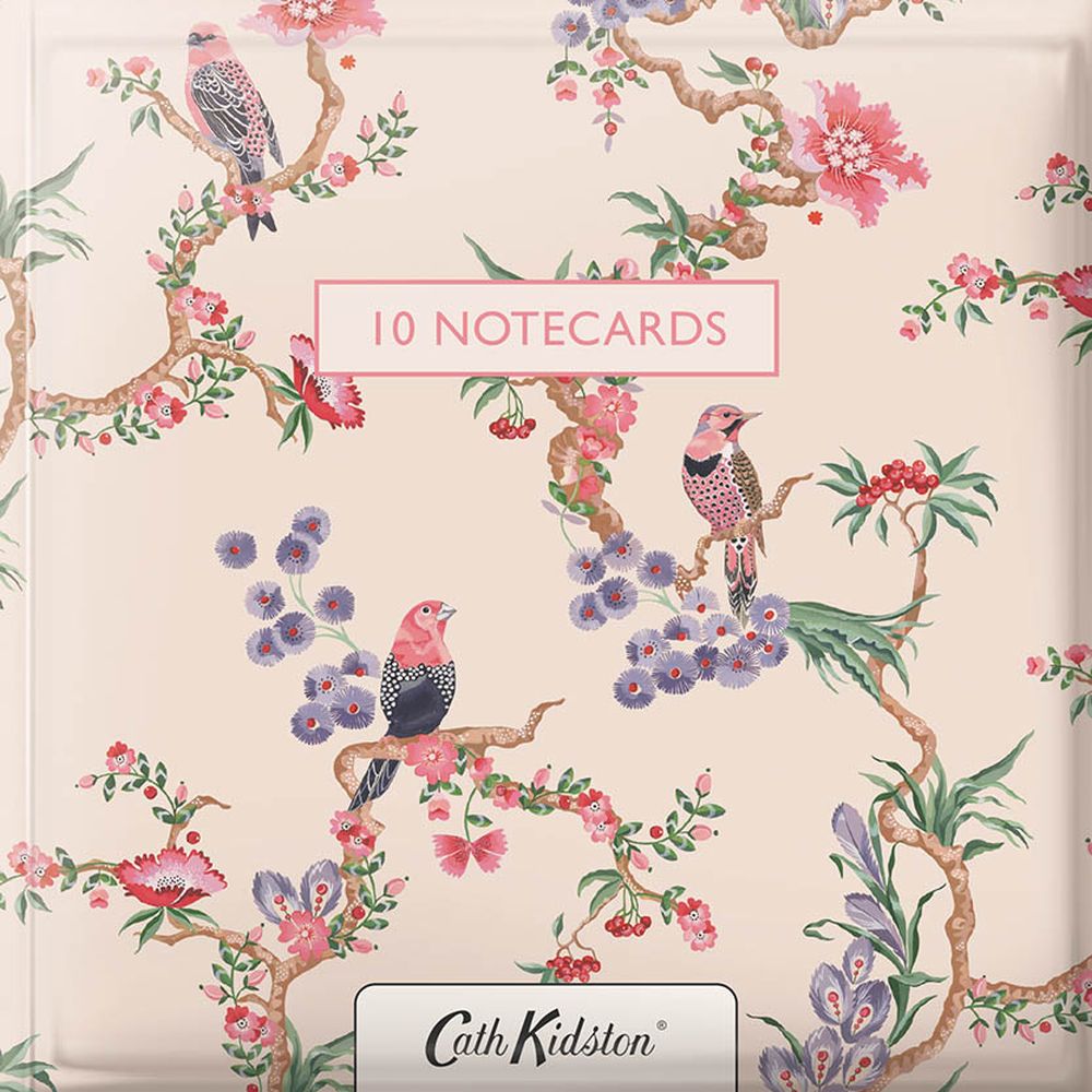 Cath Kidston Notecard Wallet - Birds & Roses