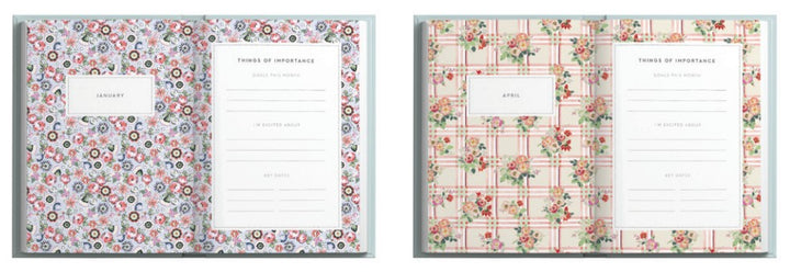 Cath Kidston A5 Soft Cover Diary