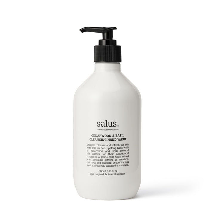 Cedarwood & Basil Cleansing Hand Wash