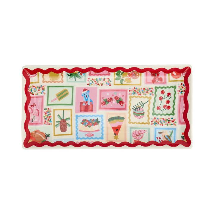 Christmas Plate - Rectangle