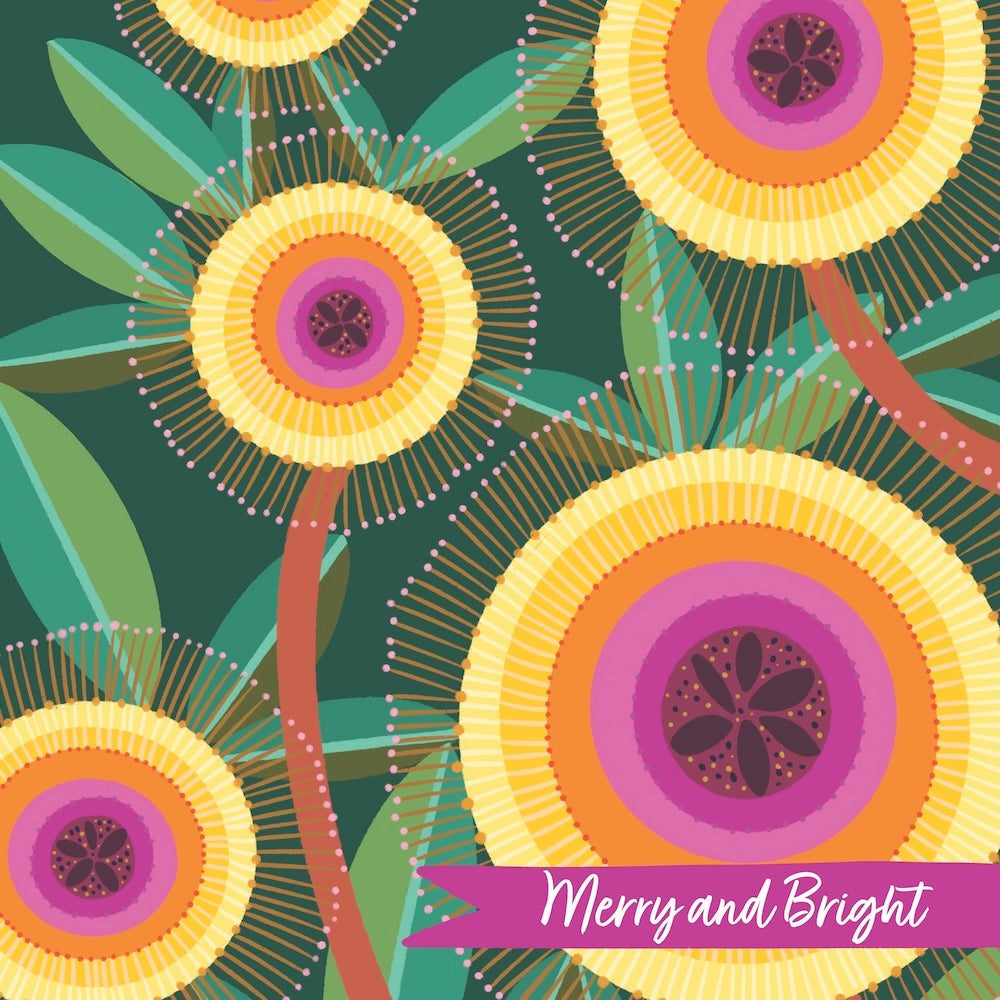 Christmas Card Wallet-CMRI-Merry and Bright