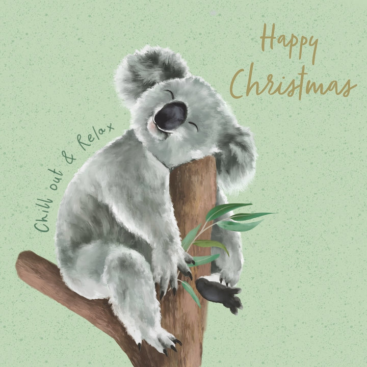 Christmas Card Wallet-RSPCA-Happy Koala