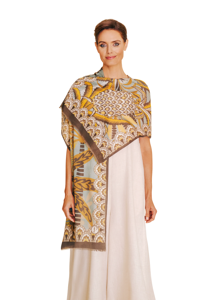 Cotton Scarf - Powder UK