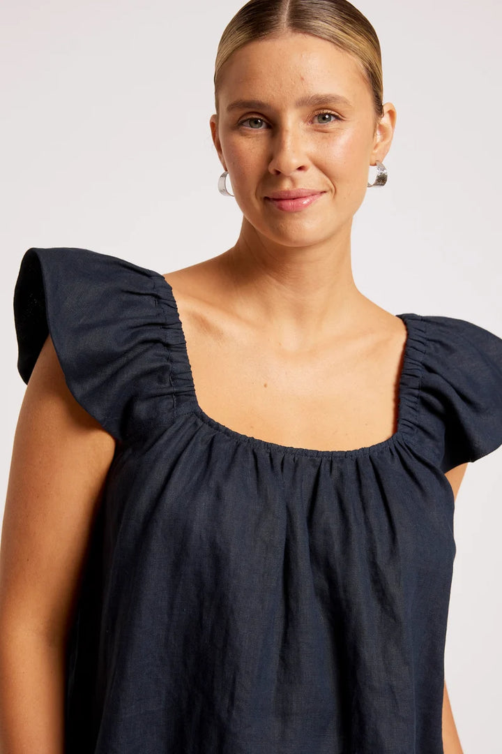 Cove  Top - Indigo