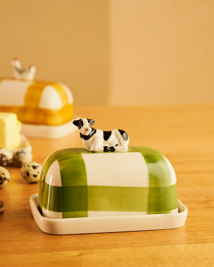 Butter Dish - Cow