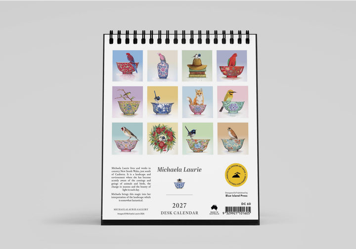 2027 Michaela Laurie Desk Calendar
