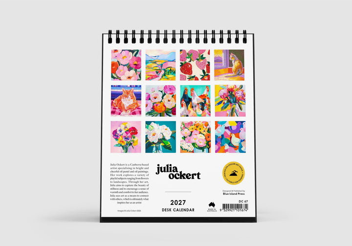 2027 Julia Ockert Desk Calendar