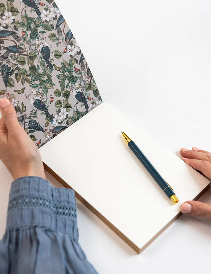 Botanical Grove Notepad Desktop Jotter