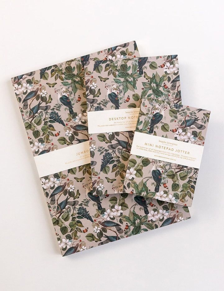 Botanical Grove Notepad Desktop Jotter
