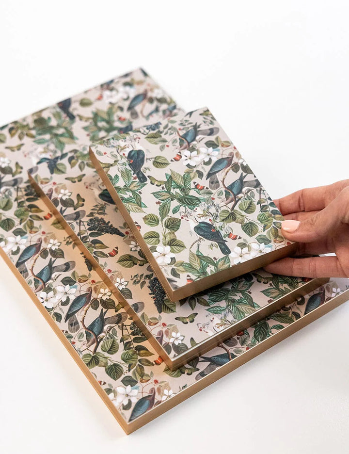 Botanical Grove Notepad Desktop Jotter