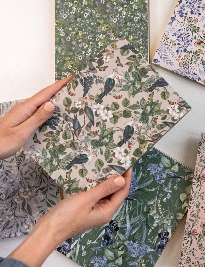 Botanical Grove Notepad Desktop Jotter