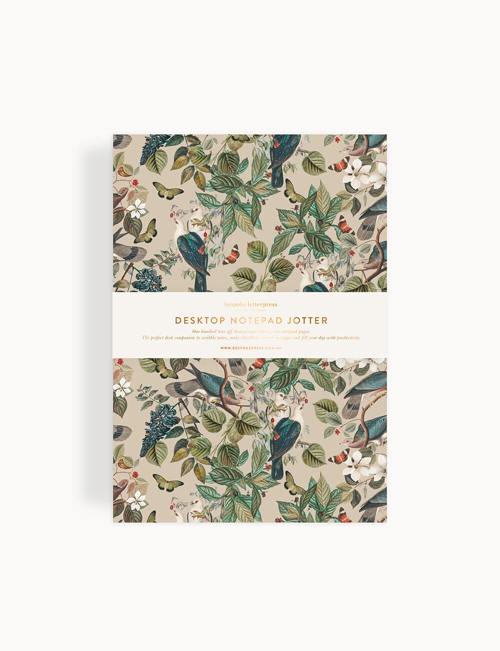 Botanical Grove Notepad Desktop Jotter