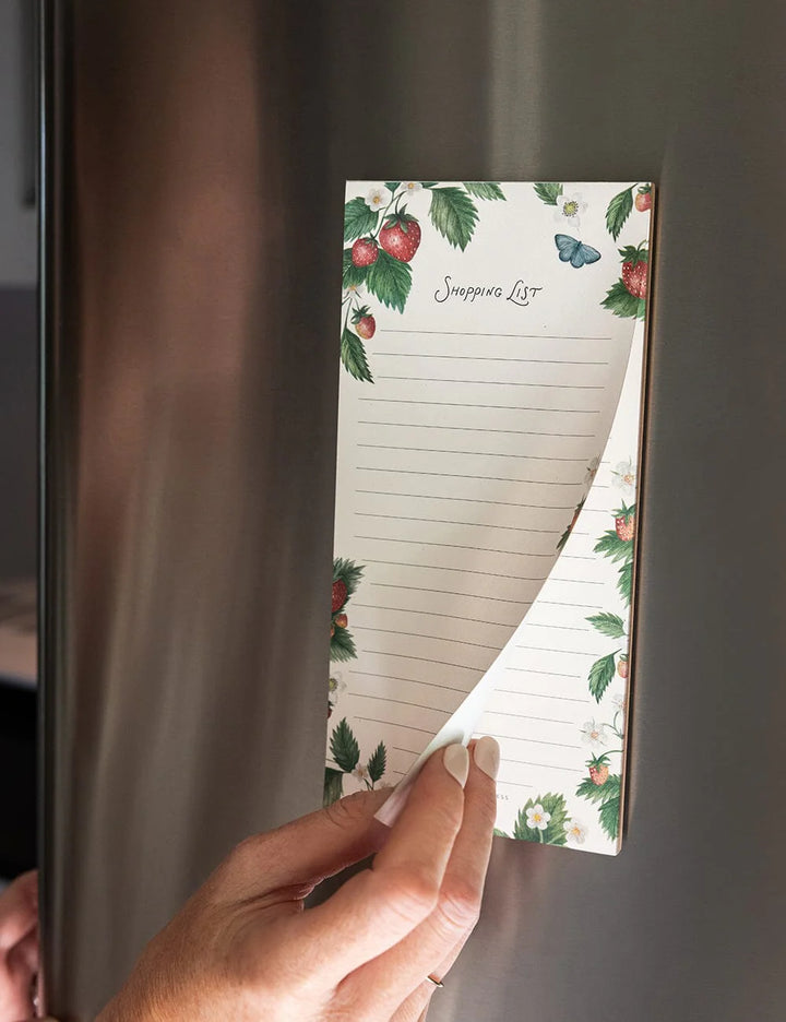 Strawberries Shopping List DL Notepad