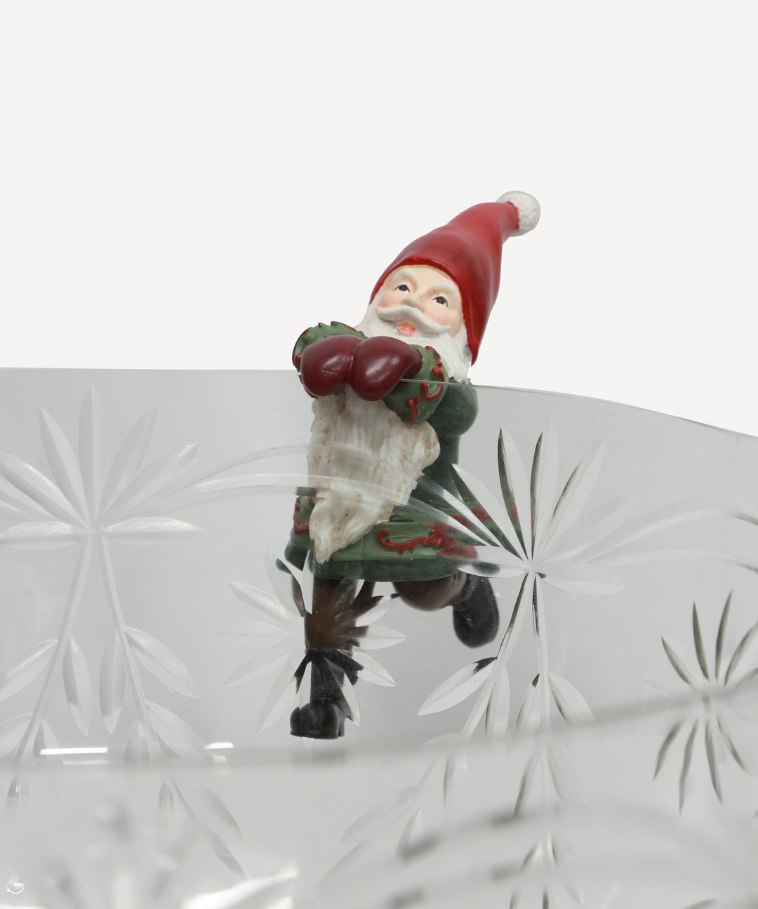 Vintage Pot Hanging Santas - Set of 3