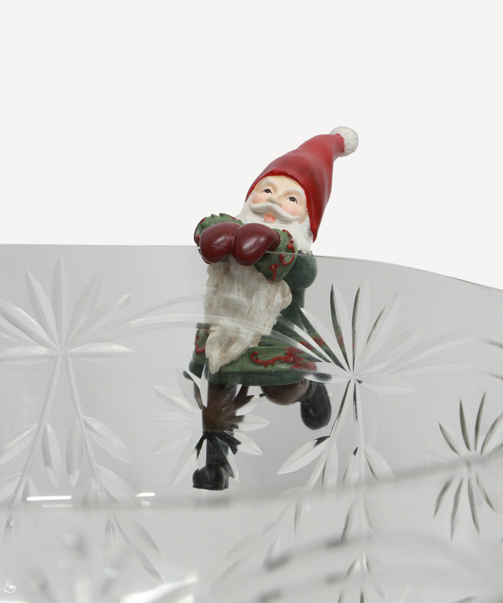 Vintage Pot Hanging Santas - Set of 3