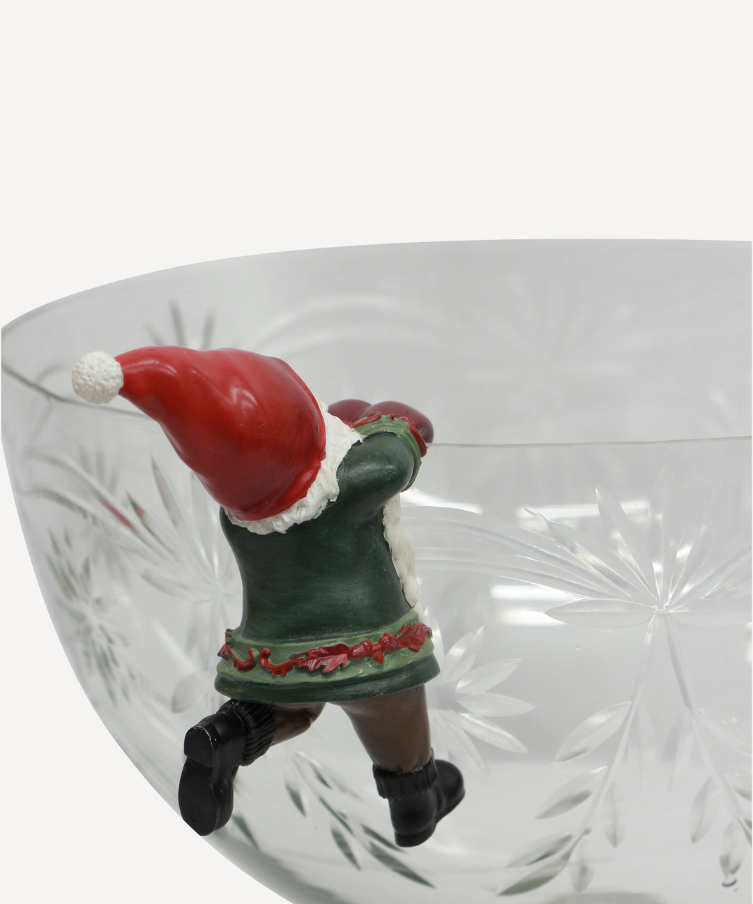Vintage Pot Hanging Santas - Set of 3